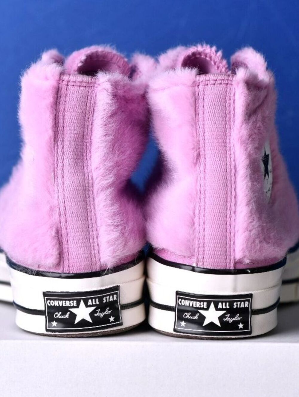 New! Size: 7.5 Women | Converse Chuck 70 Faux Fur | A13382C - Picture 4 of 9